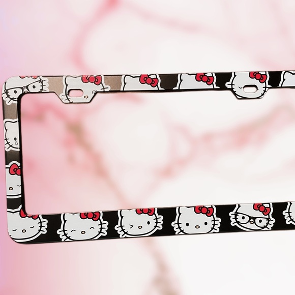 Hello Kitty Other Hello Kitty Sanrio License Plate Car Interior